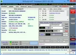Victoria HDD для Windows 10